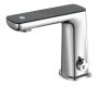 Nero Claudia Chrome Hands Free Sensor Mixer Tap Black LED Panel NR222101CH Battery Power thumbnail
