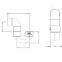 Plastec 40mm Solvent Weld Trap PVC DWV 12517 thumbnail