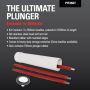 Plumtool Plunger 100 - 150mm With Extendable Handle To 1650mm PTPL545 thumbnail