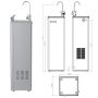 Puretec DF35-LF Filtered Chiller Drinking Water Fountain With Bubbler & Carafe 35 Litre Hour thumbnail