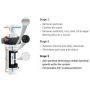 Puretec Puremix Z2-R Bathroom Filter Cartridge 1 Micron Quick Twist thumbnail