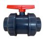 50mm 2" PVC Ball Valve Double Union BSP Threaded STBVDUT50 thumbnail