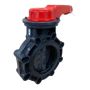 100mm 4" PVC Butterfly Valve Stainless 316 Shaft TBFVS100 thumbnail
