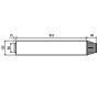 Rinnai FFWALLTERM Horizontal Flue Terminal thumbnail