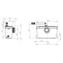 Saniflo Saniaccess 3 Toilet Macerator Pump SA81 - 4 Available Inlets  thumbnail