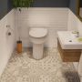Saniflo Sanicompact 43 Macerating Toilet Suite SA106 - 1 Available Inlet    thumbnail