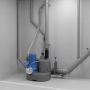 Saniflo Sanicubic 1GR Sewer Grinder Pump Lifting Station High Lift SA300  thumbnail