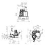 Saniflo Sanicubic 1GR Sewer Grinder Pump Lifting Station High Lift SA300  thumbnail