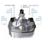 Saniflo Sanicubic 2 VX Sewer Pump Lifting Station SA111 Twin Motor thumbnail