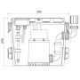 Saniflo Sanifast Commercial Grey Water Pump SA221 - 2 Available Inlets thumbnail