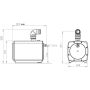 Saniflo Sanifloor 3 Grey Water Waste Shower Pump SA114 - For Shower Trays  thumbnail