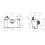 Saniflo Saniplus Toilet Macerator Pump SA98 - 4 Available Inlets thumbnail