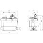 Saniflo Sanivite Grey Water Waste Pump SA95 - 4 Available Inlets   thumbnail