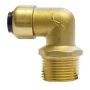 SharkBite Copper Push 20mm Male BSP x 15mm 1/2" Elbow RA380X  thumbnail