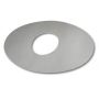 Shower Mixer Fixer Flat Cover Plate Chrome Brass 300mm thumbnail