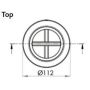 Sink Basket Waste Arrestor 90mm 3Monkeez SSBW dimensions  thumbnail
