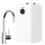 Stiebel Eltron SNU 10 Plus Chrome Goose Neck Sink Mixer Hot Water Heater Open Vented 208193 thumbnail