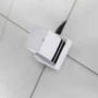 90mm Square Tilers Boo Boo Cover Plate Chrome Metal thumbnail