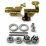 Toilet Seat Hinge Fixing Kit Gold Suit Haron TS-8600 & TS-8800 Timber Toilet Seat TSH8600G thumbnail