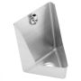 Urinette Top Entry Urinal Stainless Steel Incl Spreader & Grate AB-URN  thumbnail