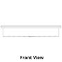 2400mm Wallsend Pattern Wash & Bubbler Trough Centre Outlet 304 Stainless Steel PT-7-2400 thumbnail