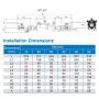25mm Watts 007-LBS Bronze Double Check Backflow Preventer Valve Ball Valves & Strainer thumbnail