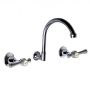 Whitehall Easy Clean Lever Wall Sink Set Ceramic Disc 1/4 Turn Swivel Outlet 2015 thumbnail