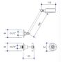 Whitehall Easy Clean Shower Set Ceramic Disc 1/2 Turn 7181LF thumbnail