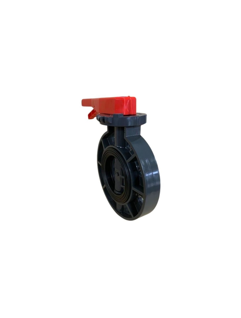 6 inch online pvc butterfly valve