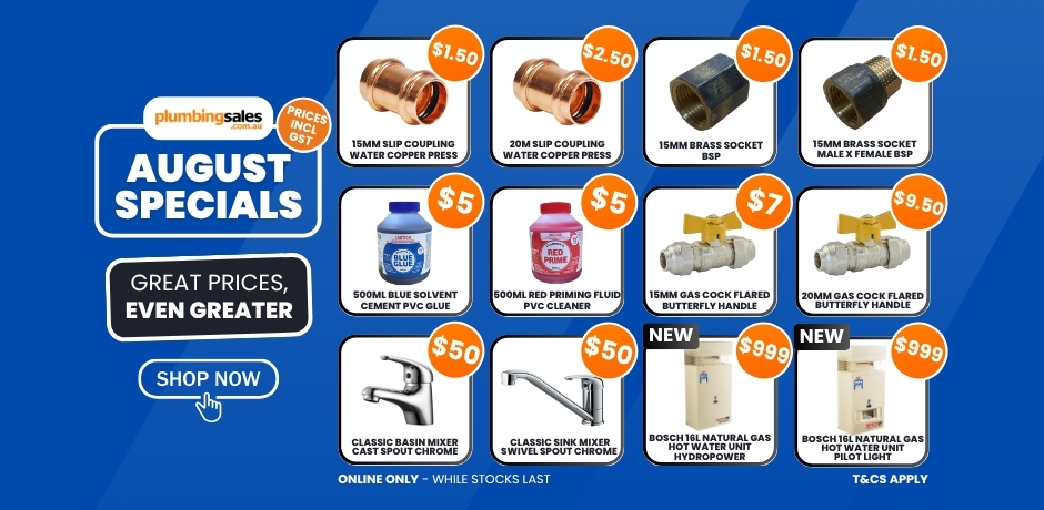 AUGUST Monthly Specials