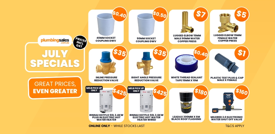 JULY Monthly Specials
