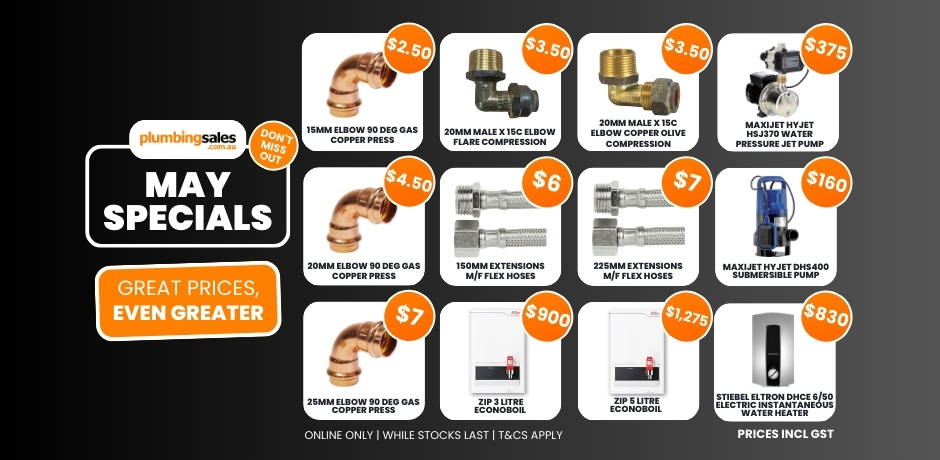 May Monthly Specials