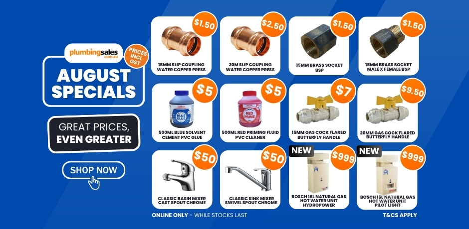AUGUST Monthly Specials
