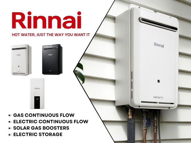 Rinnai Hot Water Units Continuous Flow Gas